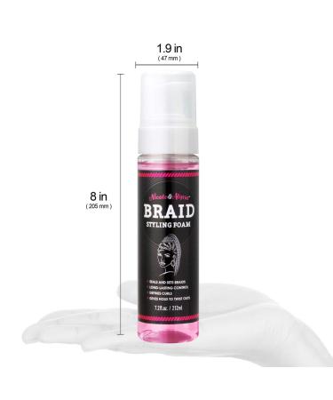Nicole & Alyssa Braid Styling Foam and Spray Combo - Buy Online on GoSupps.com
