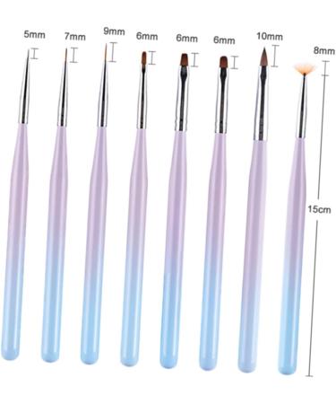 Healeved 1pc Nail Art Brush Manicure Tools Nail Art Pen Manicure Pen Manicure Brushes for Nails Para U as Detail Brush Gel Divider Plates Ceramic Nail Painting Nail Art Tool Painted - Buy Online on GoSupps.com
