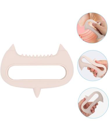 Fomiyes 5-in-1 Acupuncture Massage Device | Silicone Head Massager & Gua Sha Tool | Manual Spa Roller for Ultimate Relaxation - Buy Online on GoSupps.com