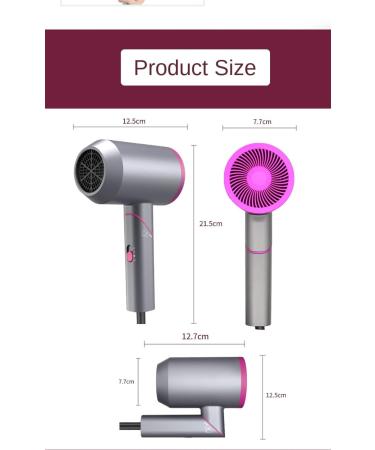 NYAANE T-shape folding hair dryer manufacturer wholesale hair salon anion constant temperature high-power hair dryer (1) - Buy Online on GoSupps.com