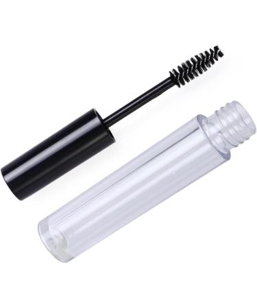 Mikinona 10 Pcs Empty Eyelashes Bottle Clear Mascara Tube Eyelash Brush Tube Empty Tube with Inner Plug - Buy Online on GoSupps.com