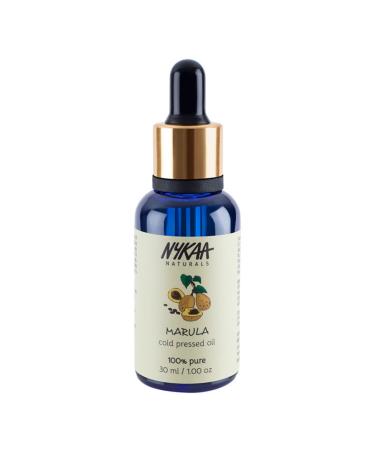 Nykaa Naturals 100 Percent Pure Cold Pressed Oil - Ideal Face Oil Skincare for Dry Dull Sensitive Ageing Skin - Cruelty-Free - Marula - 1 oz