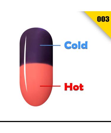 Canada HMD Soak Off UV LED Temperature Changing gel nail polish Color 013 fast effect fast cure 8ml - Buy Online on GoSupps.com