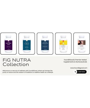 FounditGood FiG Nutra s AGK Extract Capsules | Herbal Immune Support Supplement | Amla Giloy Kalmegh Extracts Blend | 60 Veg Capsules - Buy Online on GoSupps.com