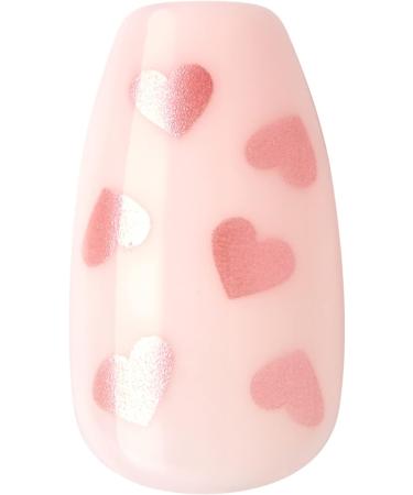 KISS imPRESS Press-On Manicure Limited Edition Valentine Nails Love Myself' 30 Count - Buy Online on GoSupps.com