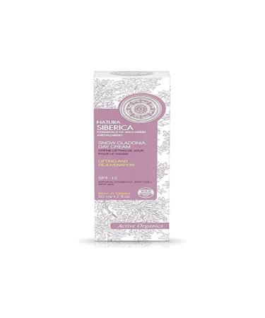 Natura Siberica Snow Cladonia Natural Day Cream Active Organics 50ml - Buy Online on GoSupps.com