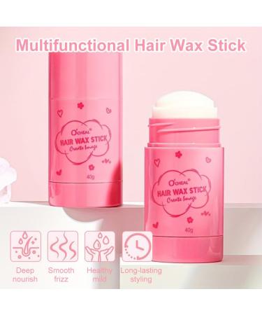 Cutiolly Hair Wax Stick Wax Stick for Hair 40g Smooth Stick for Hair Pomade Stick Wax Wigs Edge Control Slick Styling Hair Pomade Stick for Flyaways Frizzy Hair Strands - Buy Online on GoSupps.com