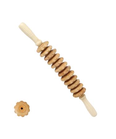 Massage roller wood Accessories anti Cellulite massage massage device Roller massage device for neck legs back and body pain relief and relaxation