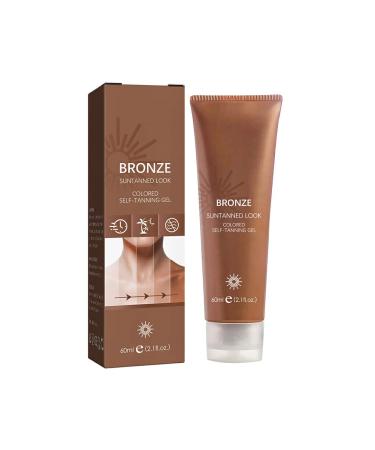 Dajidafu Women Arm Leg Face Sunless Self-tan Cream Girls Natural Ingredients Bronzing Tanner Tanning Cream Beauty Supplies