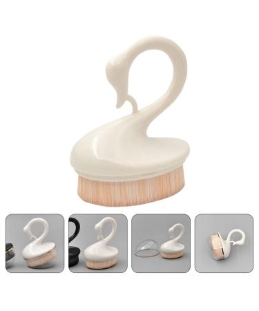 Buy Swan Foundation Makeup Brush - Portable Blush & Powder Brush for Liquid Application | 1pc Miss White Beauty Brush for Travel - International Shipping - Buy Online on GoSupps.com