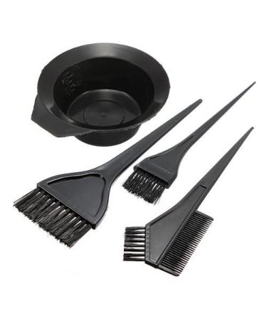 Ogquaton Hair Set Dye Hair Tool Hair Dye Coloring DIY Beauty Salon Tool Kit Hairdressing Brushes Bowl Dye Brush Comb Bowl Tint Tool Kit Creative and Useful