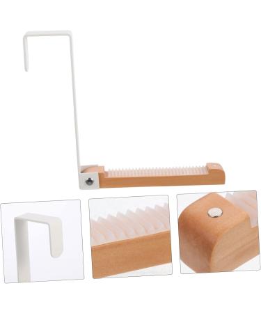 CHILDWEET Door Hook Multi Purpose Hanger Towel Hangers Single Hanging Organizer for Coat Household Door Frame 17.5X16CM White - Buy Online on GoSupps.com