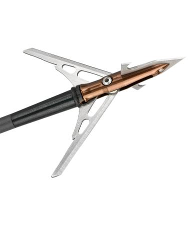 RAGE Xtreme Turkey Broadhead 2.3" x .75" Cut, 100 Grain - 2 Pack Brown