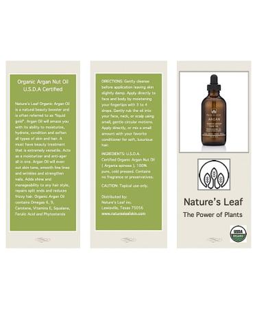 Organic Moroccan Argan Oil - USDA Certified 100% Pure Cold Pressed & Fair Trade - International Shipping - Buy Online on GoSupps.com