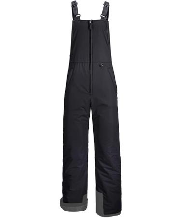 Juaugusep Waterproof Insulated Snow Bib Overalls Women's Ski Pants | Black Medium - Buy Online on GoSupps.com