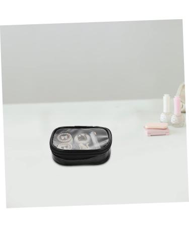 Solustre Travel Contact Lens Container Set - Glasses Storage Organizer & Lens Remover (2 11x9cm) - Stylish & Protective Eye Care Solution - Buy Online on GoSupps.com