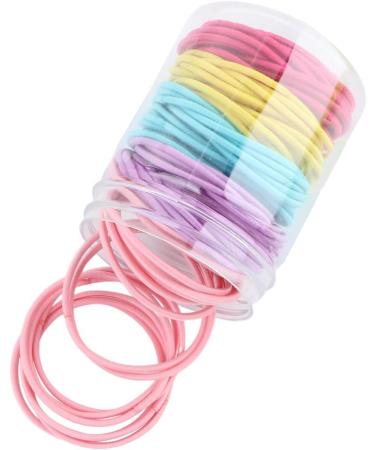 minkissy 6 Boxes Elastic Stretch Ponytail Holders Hair Ties for Women Hair Elastics Hair Bands Ponytail Ropes for Girls Seamless Hair Bands Hair Ties Bands Rope No Contact Women's - Buy Online on GoSupps.com