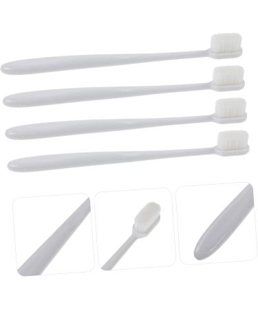 Homsfou 8th Soft Toothbrush | Travel Size Organizer for Kids & Pregnant Women | Gentle Silk Bristles & Long Handle for Effective Cleaning - Buy Online on GoSupps.com