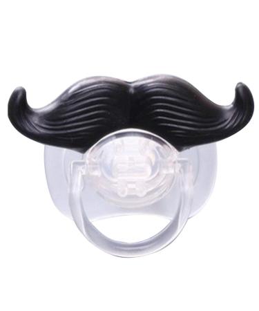 Greattangle baby silicone pacifier funny pacifier pacifier baby rabbits teeth cute pacifier beard pacifier baby accessories black tycoon beard