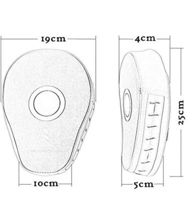 Linksworld Hand Targets Curved Boxing Kick Pad - 2pcs Set for Martial Arts Training - Buy Online on GoSupps.com
