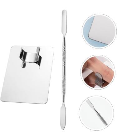 Palette de M lange Cosm tique Acier Inoxydable avec Spatule pour Fond de Teint Correcteur et Pigments Kit Professionnel pour Maquillage Nail Art et Usage Personnel - Buy Online on GoSupps.com