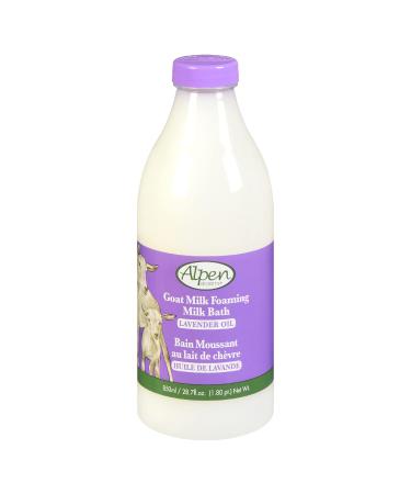 Alpen Secrets Goat Foaming Milk Bath with Lavender Oil 28.7 Fl Oz - Pack of 2 | Lavender Scented Bath Soak - Buy Online on GoSupps.com