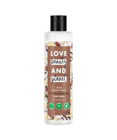 Lo.ve Bea.uty & Pla.net Moisturisng Body Wash 200ml|| with Coffee & Warm Vanilla|| Sulfate Free|| Paraben Free- Liquid Shower Gel
