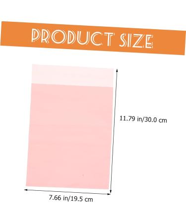 Gleavi 50-Pack Pink Self-Sealing Disposal Bags - Dark Pink Personal Use Bags for Women & Girls - Buy Online on GoSupps.com