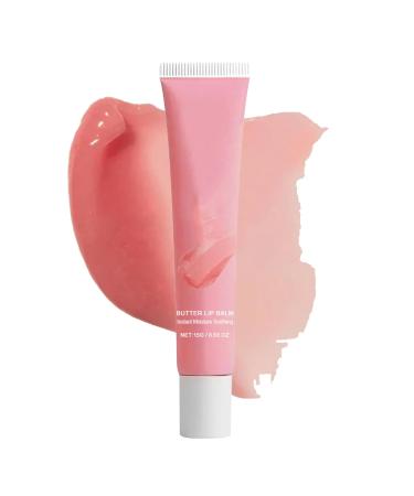 Lip Repair - Lip Care - Moisturizing Lip Balm (Pink) - Sweet Lip Balms - Nourishing Lip Oil - Lip Moisturizer for Teen Girl Gifts - Makeup Base Lip Butter - Cute Natural Lip Gel