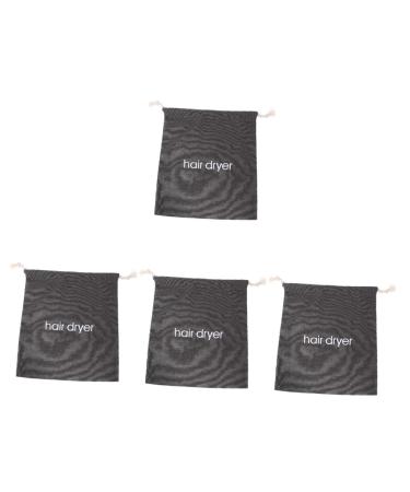 FOMIYES Hair Dryer Bag Travel 4 Pcs Hair Dryer Storage Bag Makeup Bags Packing Bags for Suitcases Packaging Bag Clothing Sports