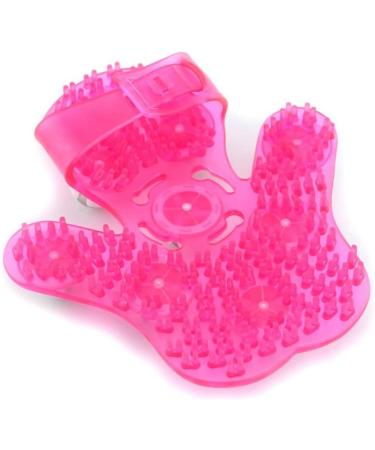 TsoLay Palm Shaped Massage Gloves - Body Massager with 9 Metal Rollers | Pink 2 Pack for Ultimate Beauty Care - Buy Online on GoSupps.com