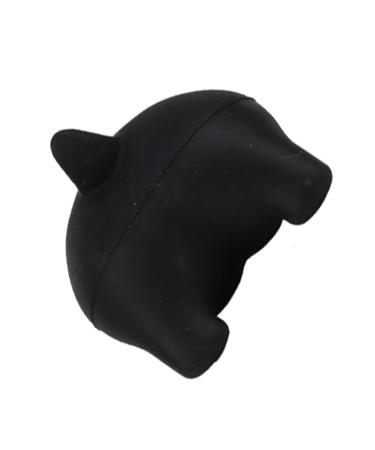 Portable Silicone Toothpaste Caps - Travel-Friendly Toothpaste Dispenser for Home & School - Black - Buy Online on GoSupps.com