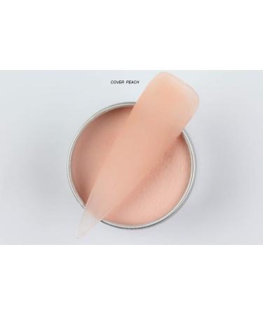 Acrylic Powder kit and acrylic liquid Core Powder- Cover Peach Clear White Pink White Ombre (Cover peach)