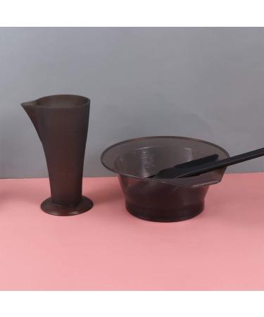 FRCOLOR 4Pcs Hair Dye Coloring Kit - Brush, Bowl, Measuring Cup Set for DIY Salon & Home Use - Buy Online on GoSupps.com