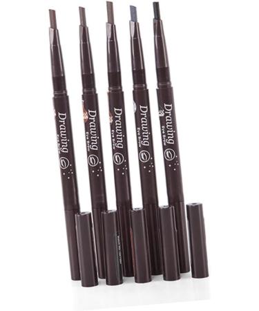Mikinona Eyebrow Filler 2 1 Auto-for Lasting Pencil Makeup Brush Long Eye Grey in Brow Eyebrow Waterproof - Buy Online on GoSupps.com