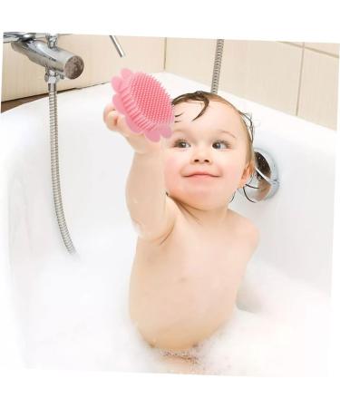 FOMIYES Kids Silicone Shampoo Brush | Scalp Massager and Head Scrubber Brushes for Dry Hair | Shower and Bath Silicone Cleaning Tools - Buy Online on GoSupps.com