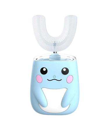 UOOD Kids Electric Rechargeable Toothbrush Stocking Filler for Kids Automatic Toothbrush U Shaped Electric Toothbrush Sonic Electric Toothbrush for Kids (Size : 8-15 Years Old)
