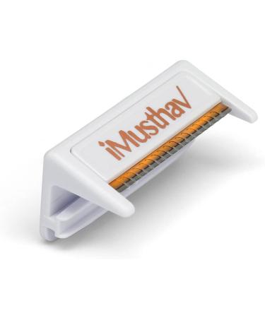 Buy 5 Replacement Dermaplane Blades for Imusthav Dermarazor - Gold-Plated Hair Remover for Smooth Skin - Buy Online on GoSupps.com