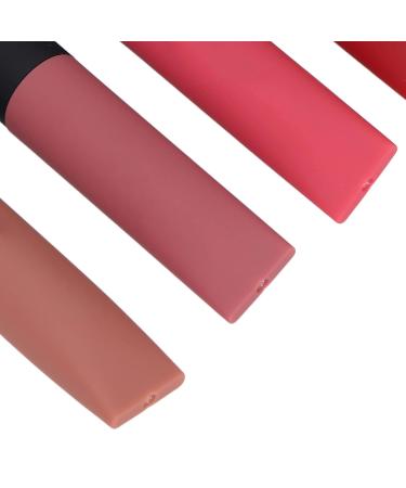 Buy Set A: Non-Fading Matte Lip Gloss & Color - 6 Safe Shades for Easy Makeup | International Shipping - Buy Online on GoSupps.com