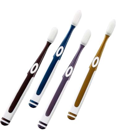 Tovinanna 4 Sets Nano Toothbrush - Silk & Silicone Oral Care for Kids & Adults | Healthy Mouth Cleaning - Buy Online on GoSupps.com
