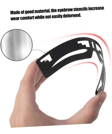 DOITOOL Eyebrow Marker Eyebrow Design Eyebrow Card Eyebrow Tracer Caliper Female Eyebrow Makeup Stencil Suite Eyebrow Shape - Buy Online on GoSupps.com