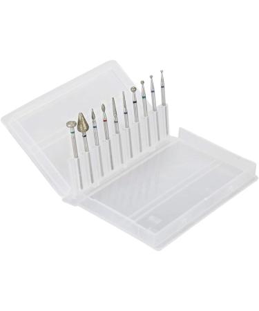 more durable Tungsten Steel Nail Drill Head Nail Grind Head Lightweight and portable preservative Salon Shop for Home(F suit) - Buy Online on GoSupps.com