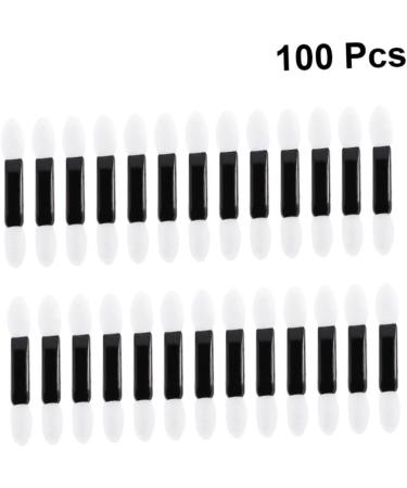 IWOWHERO Beauty Sponge 100pcs makeup oval makeup eye shadow applicator set sponge stick Miss pointy - Buy Online on GoSupps.com