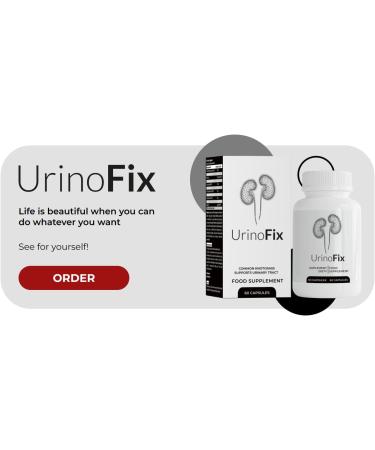 Urinofix (240 Capsules) - Effective Solution for Urinary Incontinence | Healthy Urinary Tract Support - Buy Online on GoSupps.com