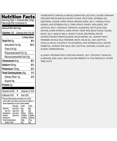 Sunbelt Bakery Coconut Cream Chewy Granola Bars - 8 Bars x 4 Pack | Coconut Flavor - Buy Online on GoSupps.com
