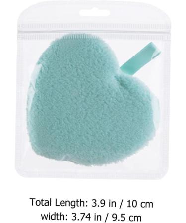 Buy Housoutil 12 Pcs Heart Shape Makeup Remover Puff | Cleansing Wipes & Beauty Sponge for Flawless Makeup Removal - International Shipping Available - Buy Online on GoSupps.com