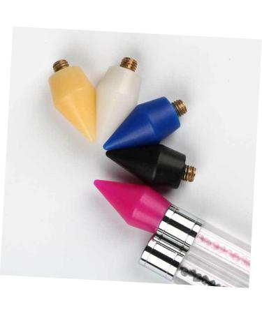 POPETPOP 5pcs Tools Diamond Art Pen Tip Dotting Tool Refills Gem Picker Tool Diamond Art Pen Refill Diamond Art Supplies Diamond Art Accessories Rhinestone Wax Metal 2.85X1.50X1.50CM Rosy - Buy Online on GoSupps.com
