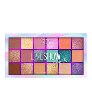 Fashion Make Up - Liveshow Eyeshadow Palette (Space X)