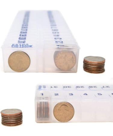 AM PM 31-Day Pill Planner - Large Monthly Organizer for Medications BPA Free Clear & Blue Compartments - Buy Online on GoSupps.com