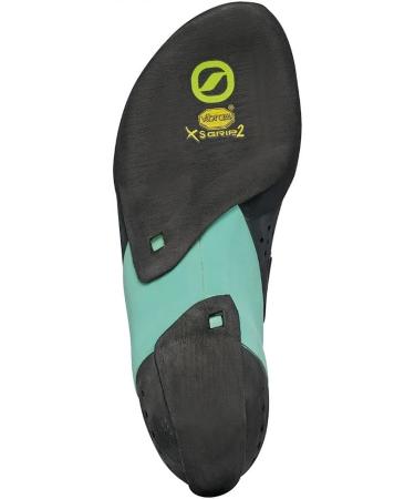 SCARPA Women's Vapor V Rock Climbing Shoes - Dahlia/Aqua, 7-7.5 Women/6-6.5 Men - Low-Volume Fit for Sport Climbing and Bouldering - Buy Online on GoSupps.com